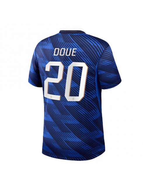 Frankreich Desire Doue #20 Heimtrikot WM 2026 Kurzarm Frankreich Desire Doue #20 Heimtrikot WM 2026 Kurzarm